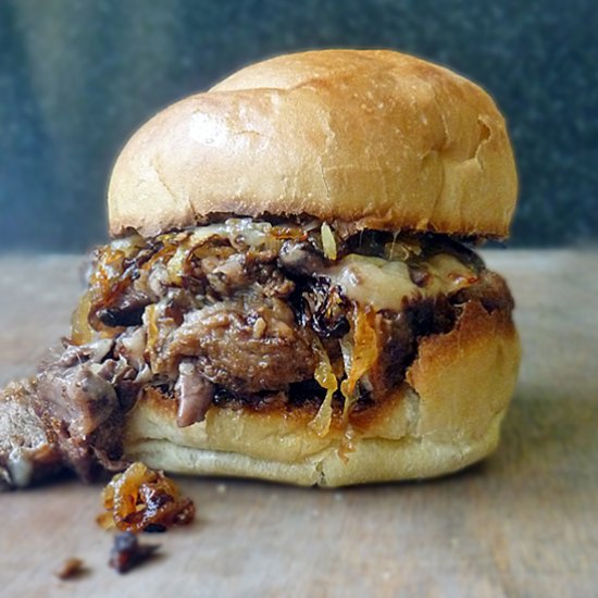 Beef Short Rib Sandwich