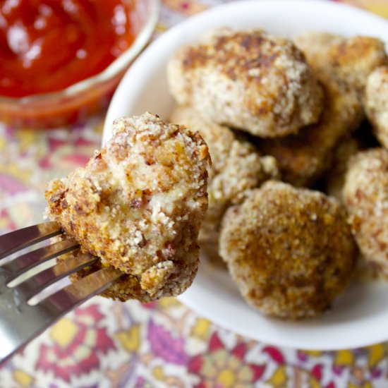 Bacon Encrusted Chicken Nuggets