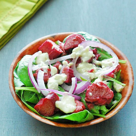 Rhubarb Salad