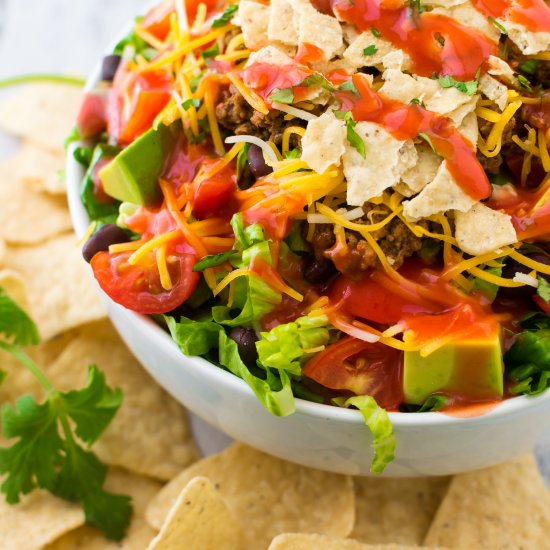 Quick + easy Taco salad