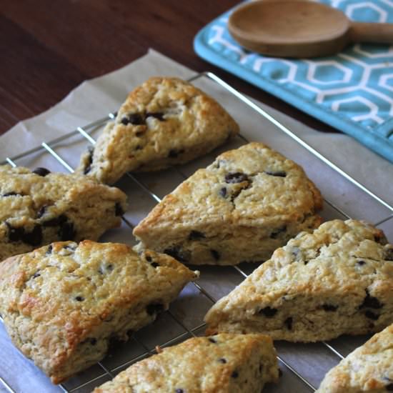 Chocolate Chip Scones