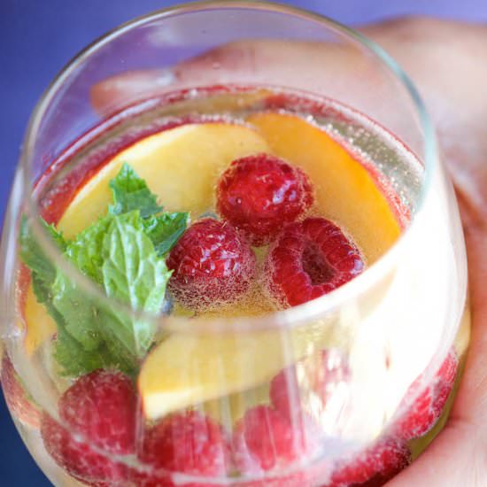 White Sangria Sparkler