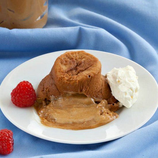 Molten Dulce de Leche Cakes