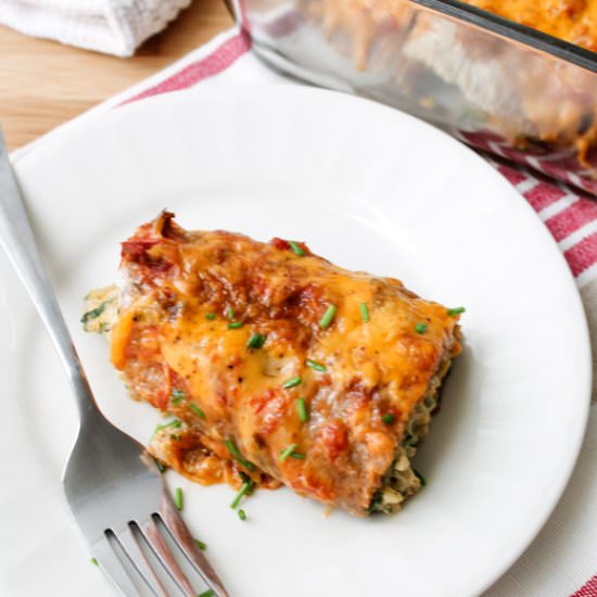 Cheesy Vegetarian Enchiladas