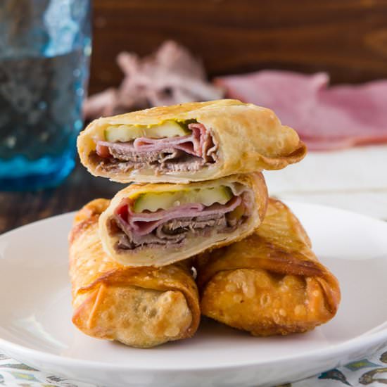 Cuban egg rolls