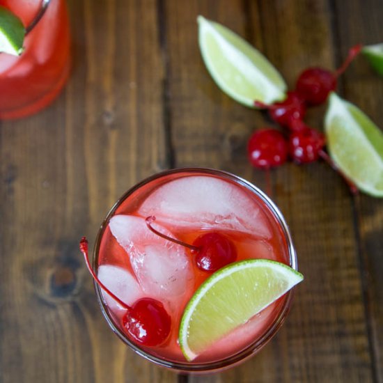 Cherry Limeade Margaritas