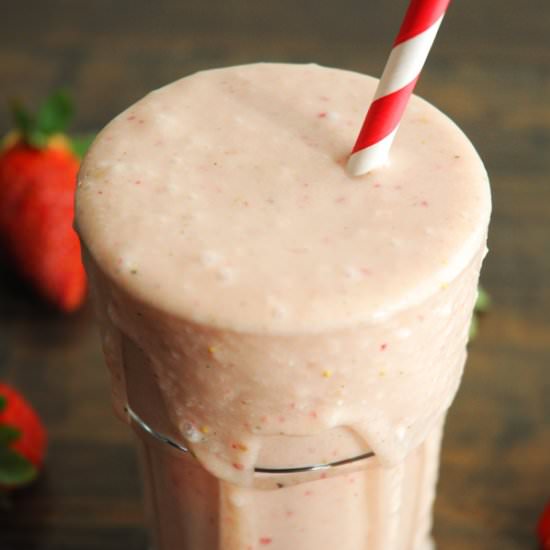 Strawberry Banana Coconut Smoothie