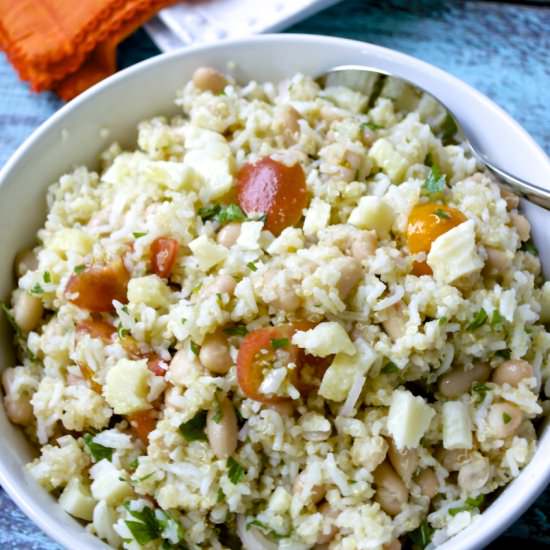 Mediterranean Quinoa-Rice Salad