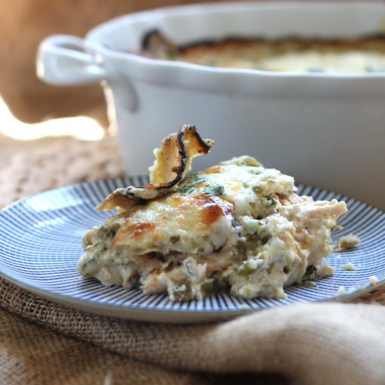 Chicken Verde Bake