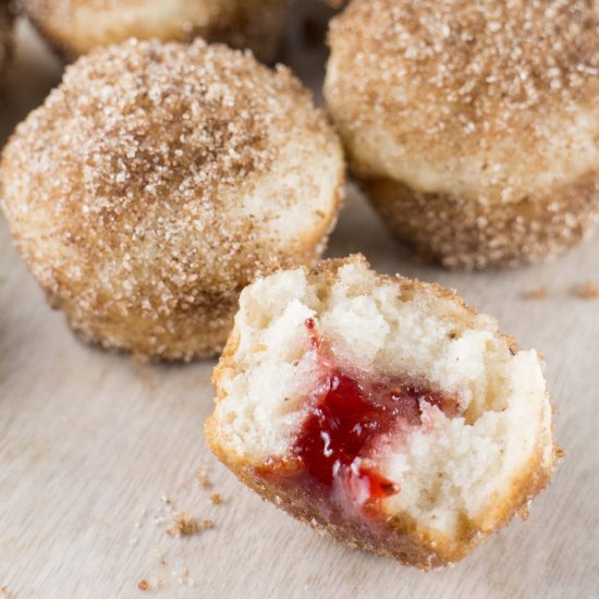 Easy Jelly Donut Holes