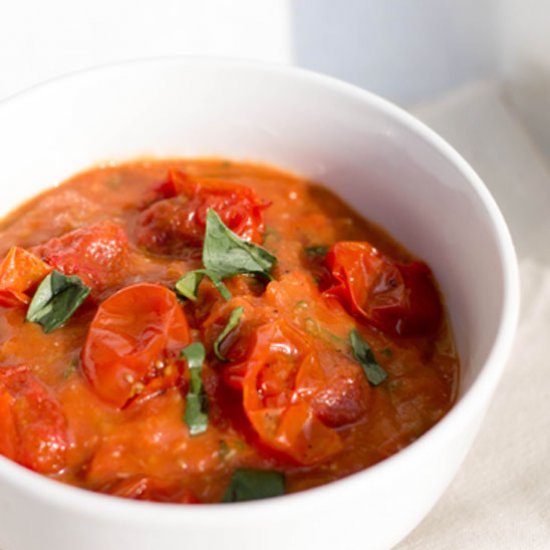 Easy Cherry Tomato Sauce