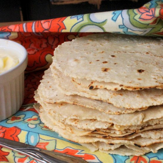 Homemade Corn Tortillas