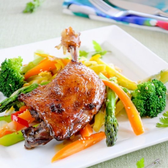 Thai Style Duck Legs