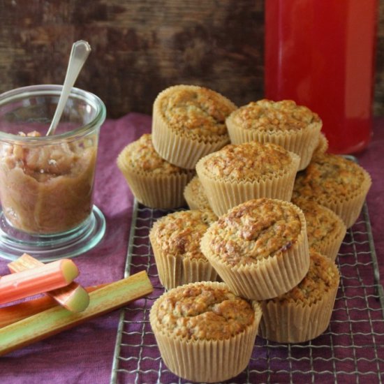 Rhubarb Muffins