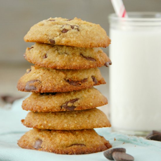 Paleo Chocolate Chip Cookies