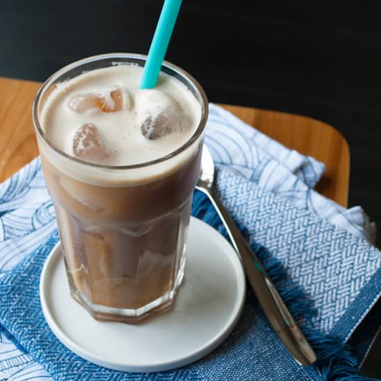 Iced Vanilla Latte