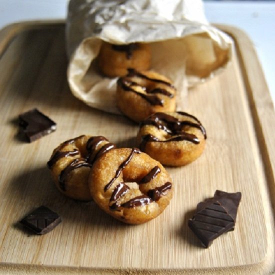 Brown Sugar Glazed Mini Doughnuts