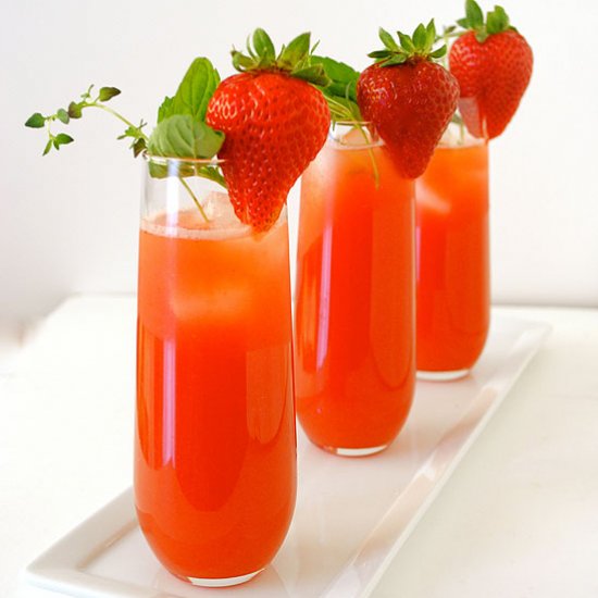 Strawberry Aqua Fresca