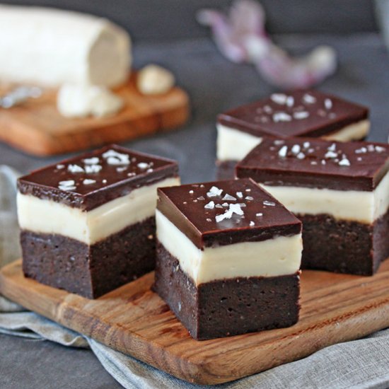 Goat Cheese Brownies