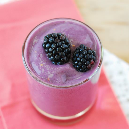 Blackberry Coconut Smoothie