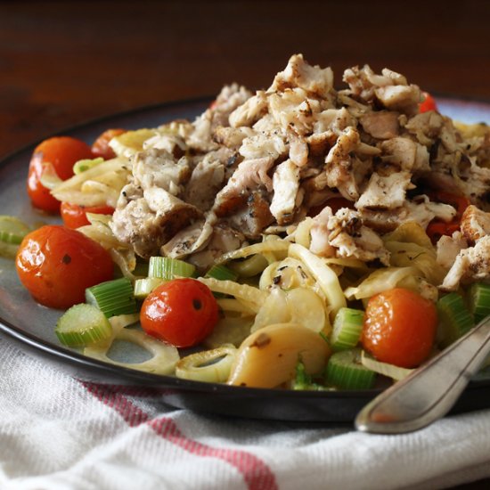 Seabass & Fennel Salad