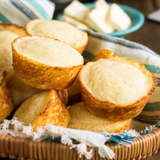 Buttermilk Cornbread Muffins