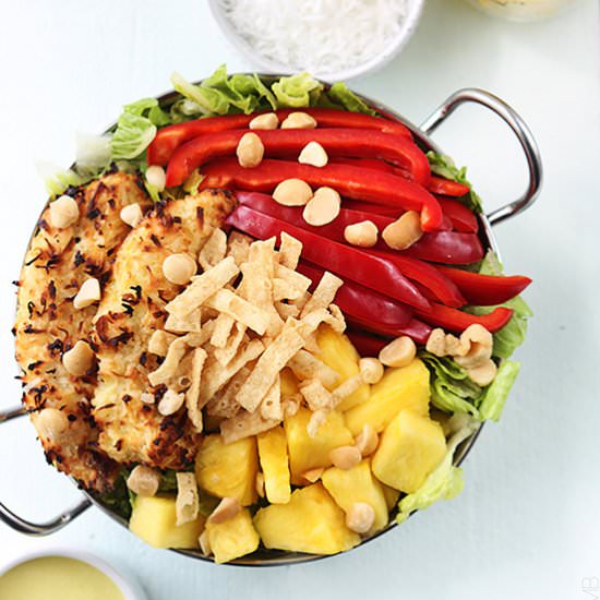 Pina Colada Chicken Salad