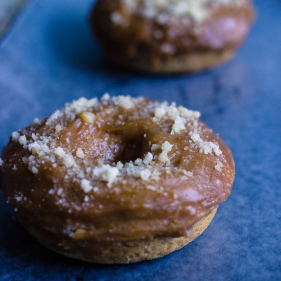 Cinnamon Bun Cookie Butter Donuts