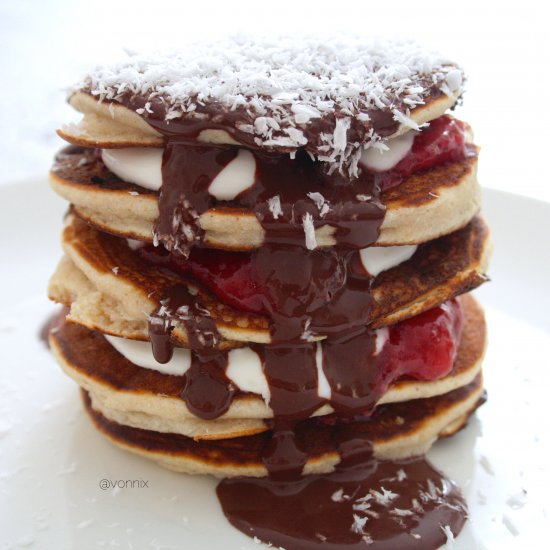 Lamington Pancakes