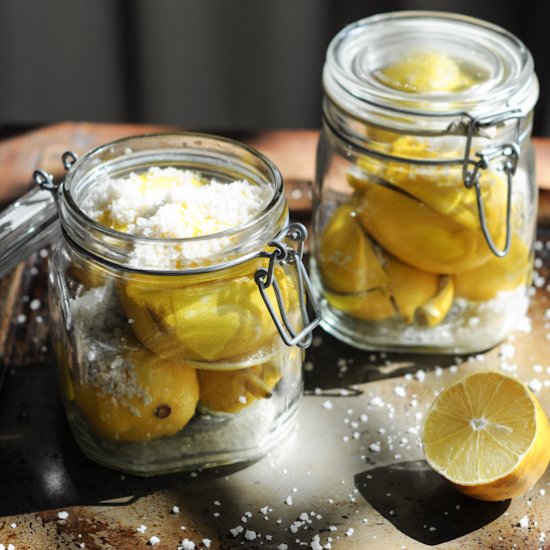 How to make preserved lemons