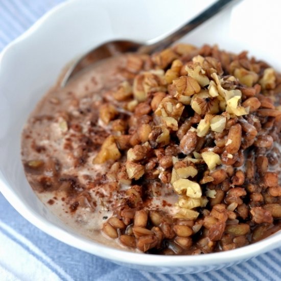 5-Grain Bitter Chocolate Porridge