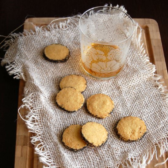 Spicy pecorino cookies