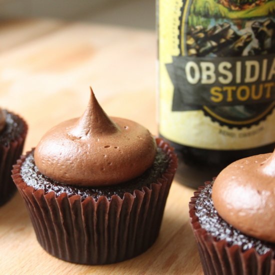 Chocolate Stout Cupcakes