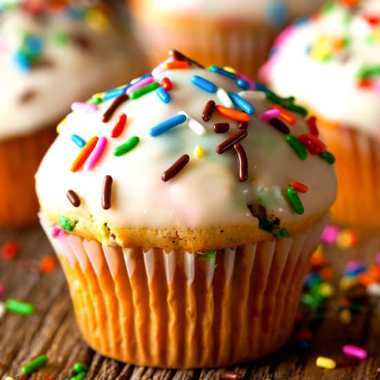 Funfetti Donut Muffins