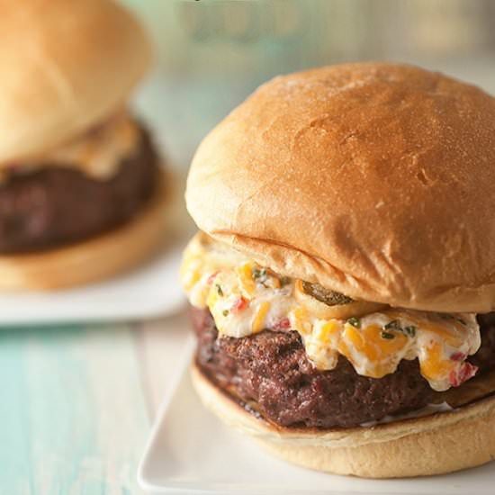 Pimento Cheese Burgers