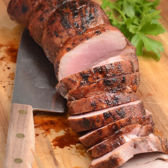 Jamaican Barbecued Pork Tenderloin