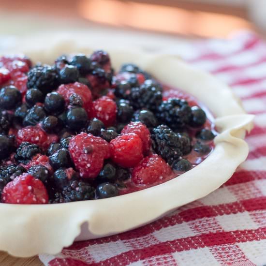 Triple Berry Pie