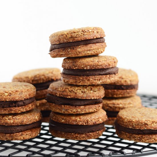 Grain Free Inside-Out Oreos