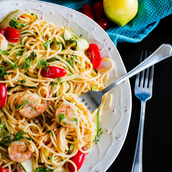 Perfect Summer Seafood Pasta