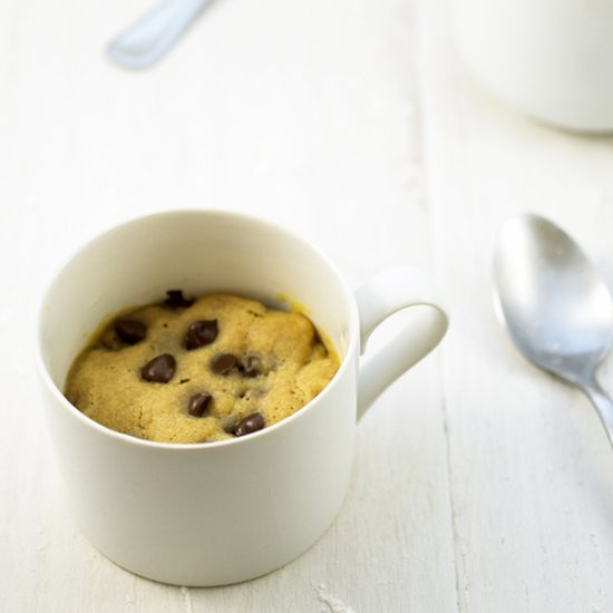 Chocolate Chip Mug Cookie