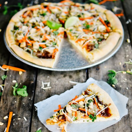 Spicy Thai Pizza