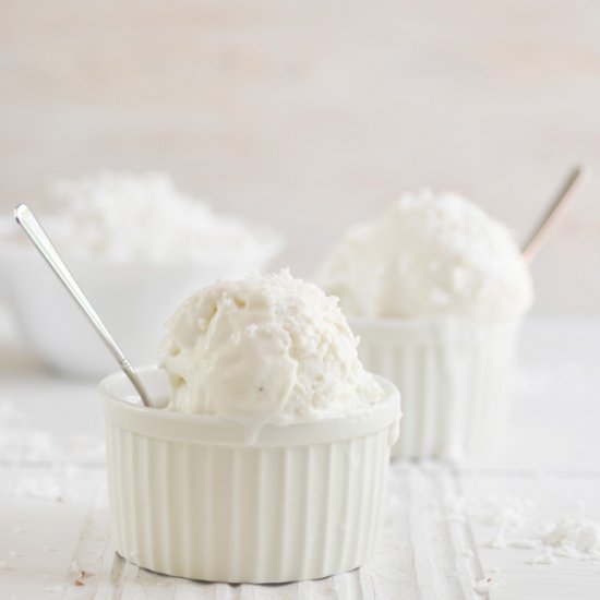 Coconut Frozen Yogurt