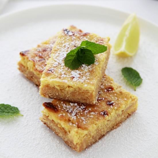 Lime & Coconut Tart