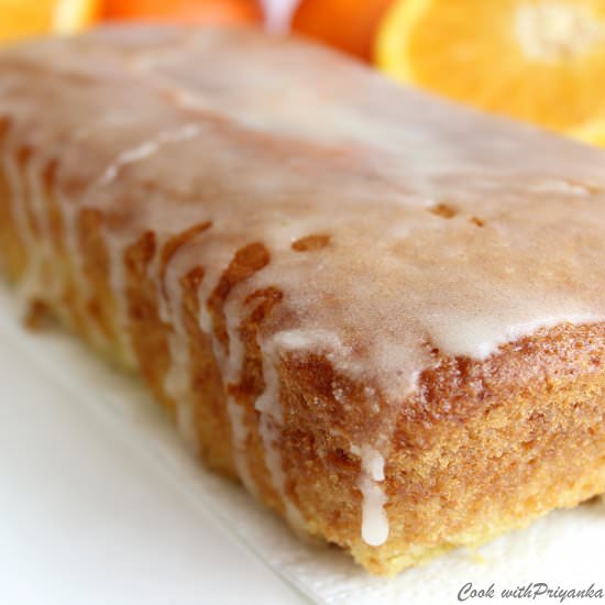 Orange Cake (Eggless)