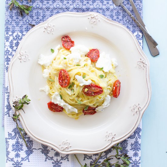 Fettucine with Mascarpone Sauce