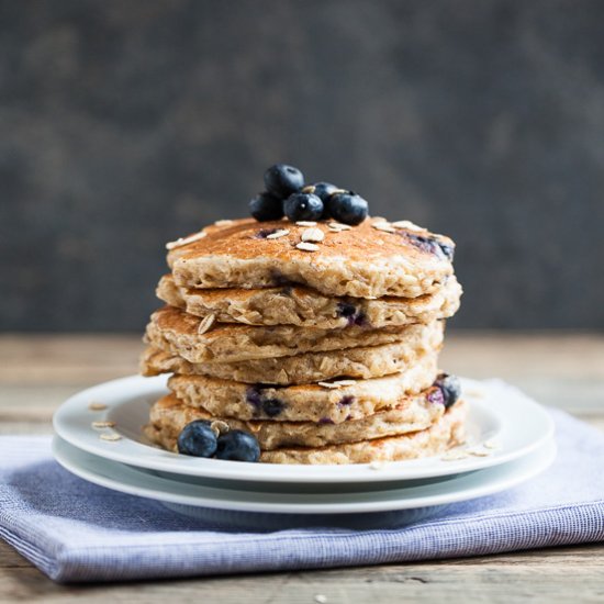 Blueberry Oatcakes