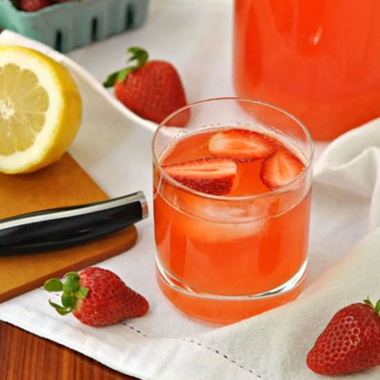 Strawberry Rhubarb Lemonade