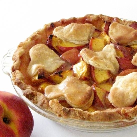 Peach Pie for Two