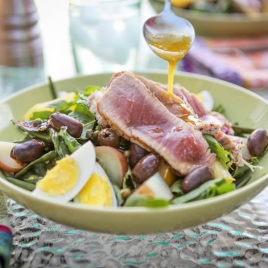 Grilled Ahi Nicoise Salad