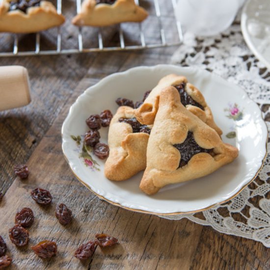 Grain-Free Hamantaschen Cookies